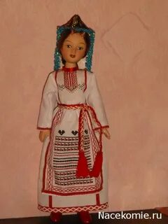 Марийский национальный костюм кукле