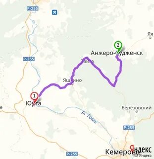 Где находится анжеро судженск