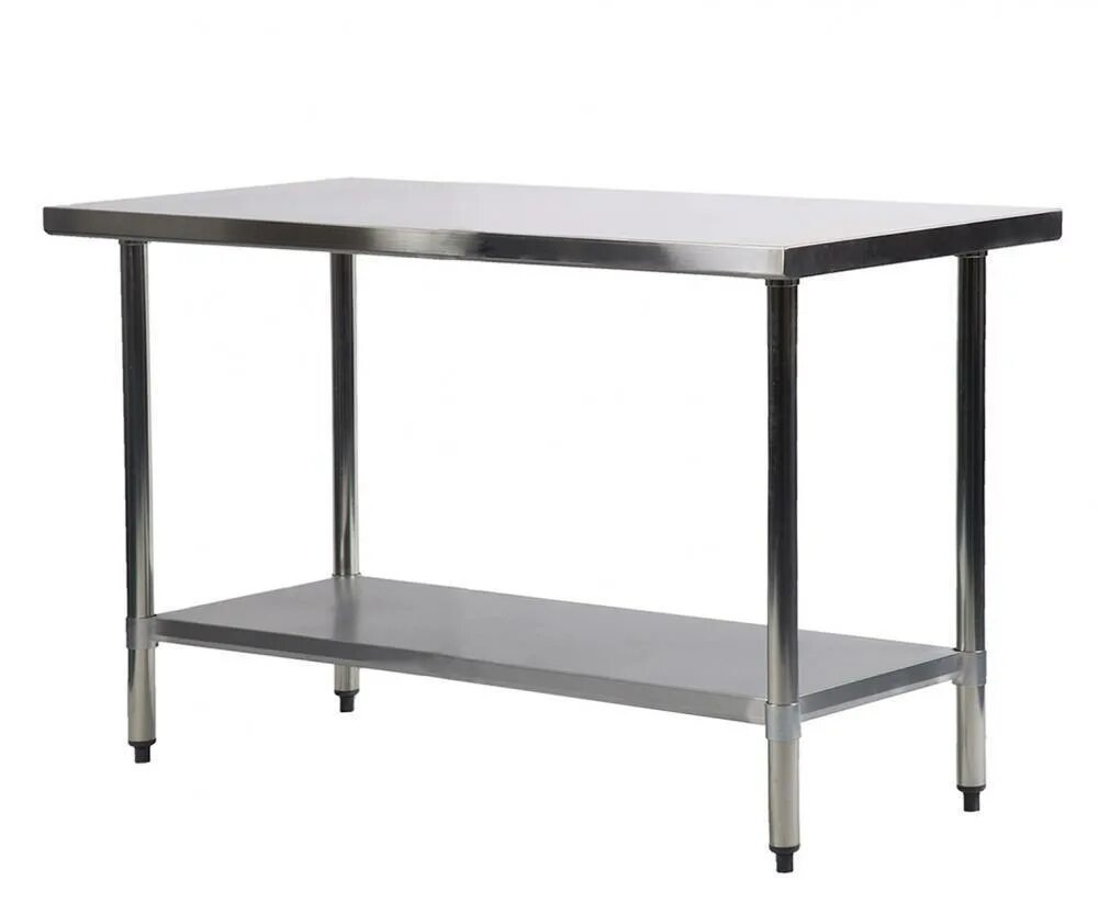 Железный кухонный стол. Стол производственный SBSP 186. Стол производственный EUOB 11821/eabg5. Разделочный стол. Стол кухонный металлический.