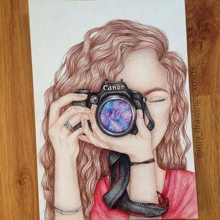 Нарисовать сфоткать