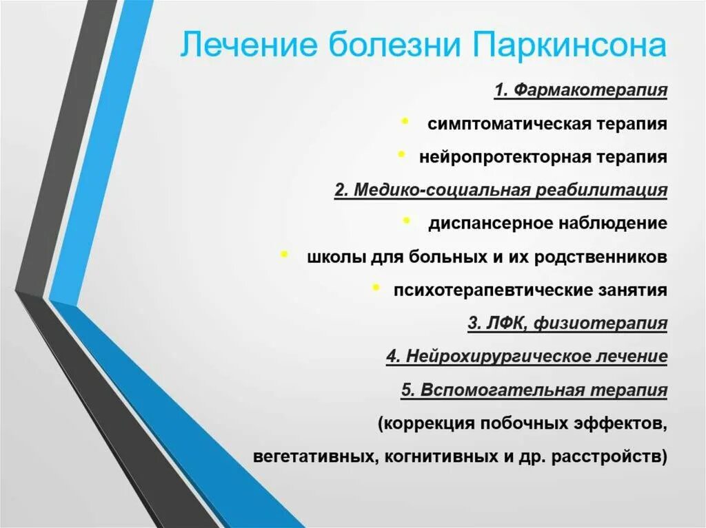 Фармакотерапия болезни Паркинсона. Болезнь Паркинсона лечение. Принципы терапии болезни Паркинсона. Основные принципы лечения болезни Паркинсона. Лечение болезни паркинсона москва