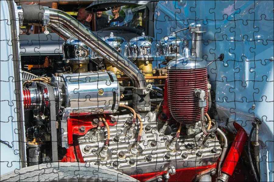 Двигатель V8 первым на конвейер поставил Форд Ford AC