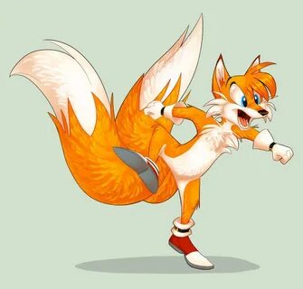 Sonic the hedgehog tails miles prower femboy