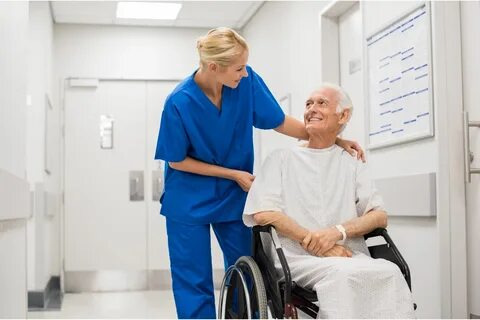 Nurse helps
