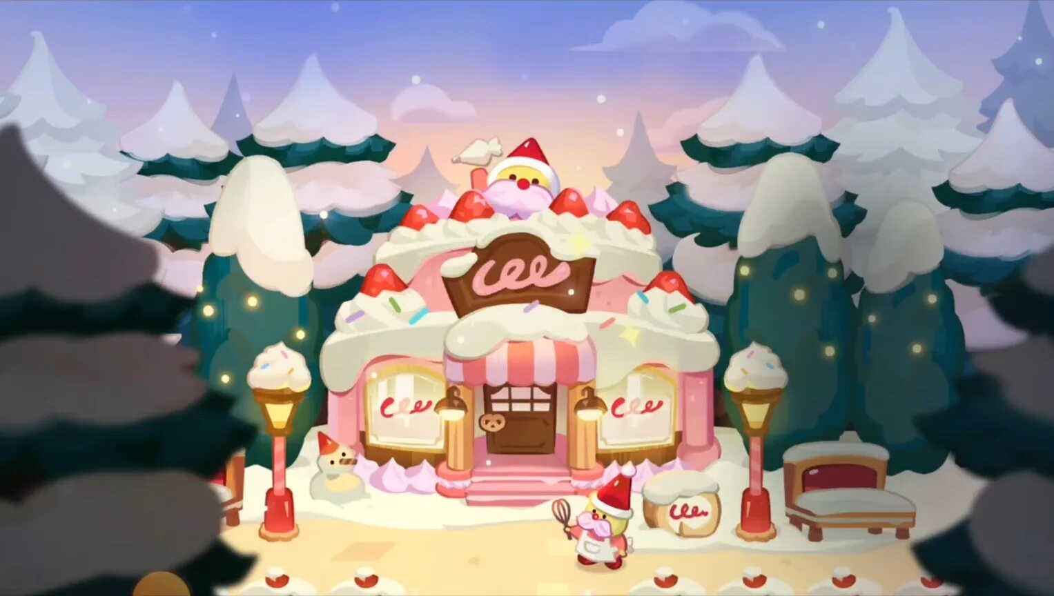 Cookie run kingdom cake shop