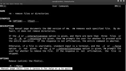 Mounted filesystem