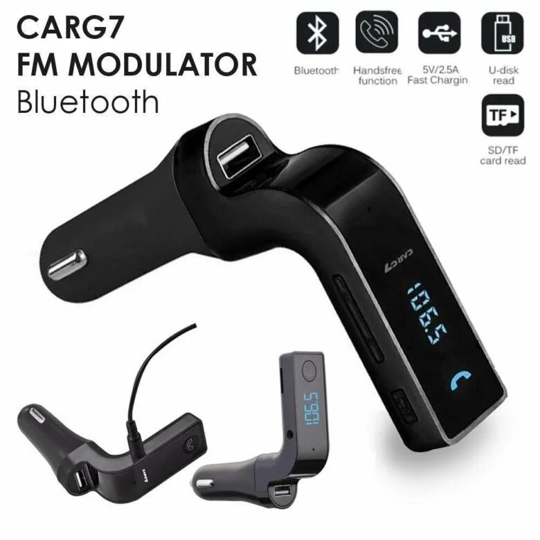 Bluetooth 7. Fm-модулятор carg7. fm модулятор g7. автомобильный fm модулятор carg 7. fm-модулятор + bluetooth fm-g7.