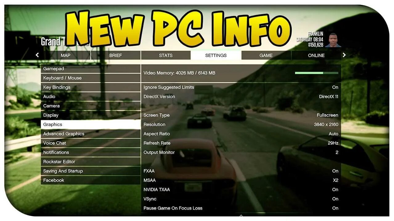 Settings GTA 5. Игровые режимы GTA 5. Setting gta 5