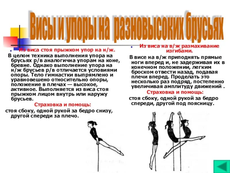 Упор на руках. Техника опорного прыжка вскок упор присев. Упор лежа. Техника выполнения подъема с переворотом. В упор на русском языке.