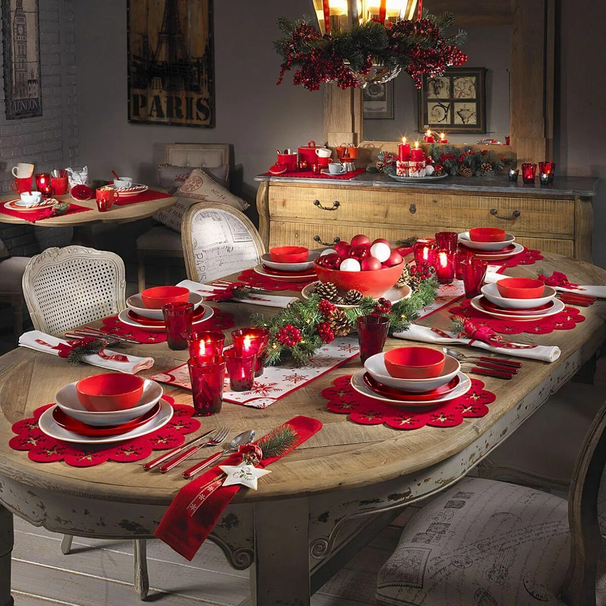 My typical new year table