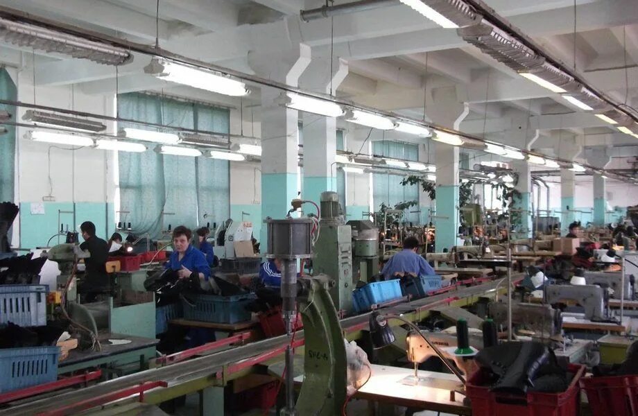 обувная фабрика на карте