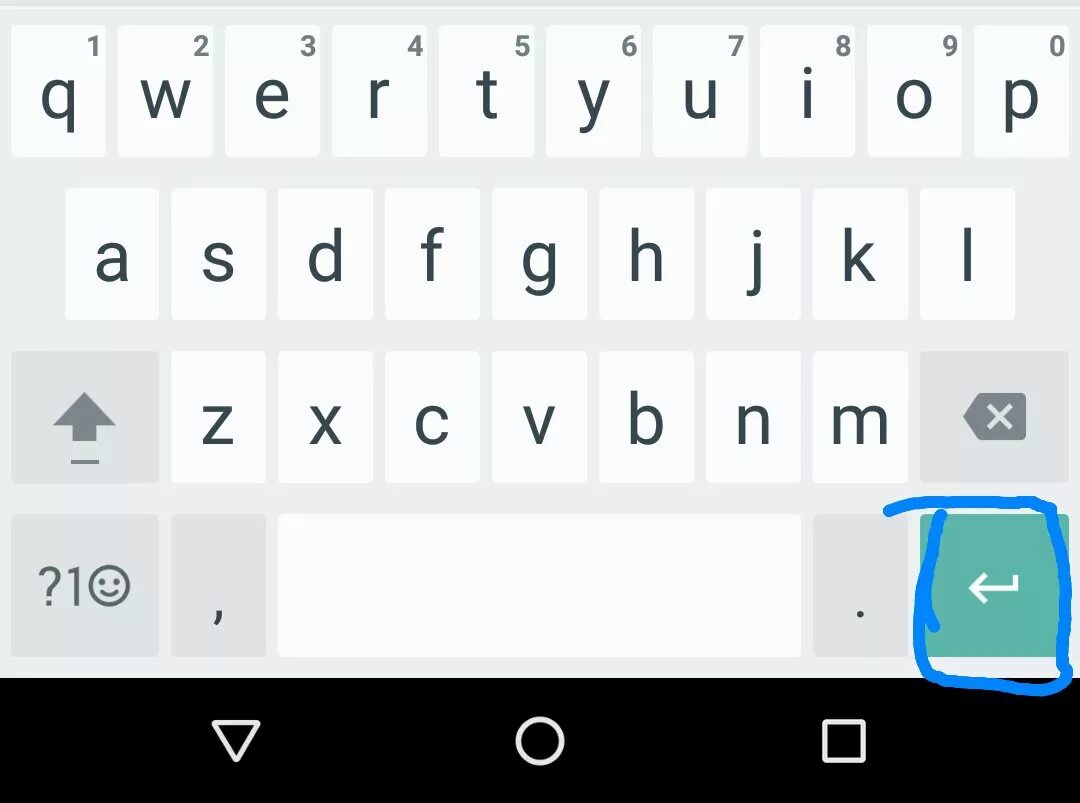 Клавиатура андроид. Клавиатура для смартфона. Энтер на клавиатуре телефона. Энтер на клавиатуре андроид.