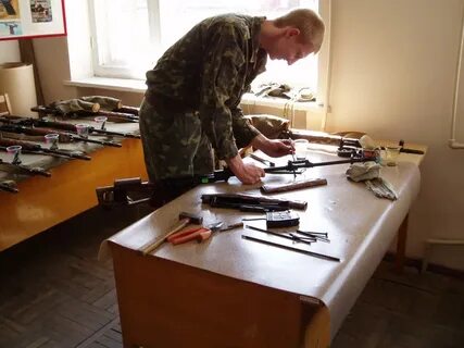 Чистка оружия вишером