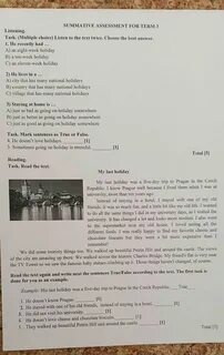 Соч по английскому 3 класс 3 четверть