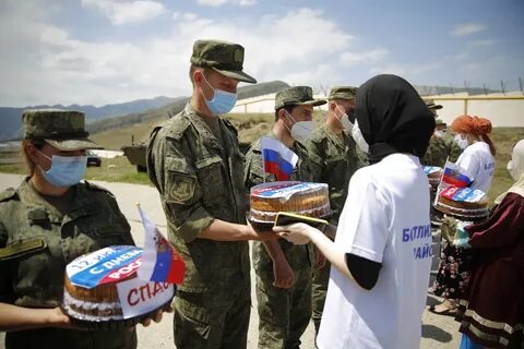 Помощь российским военным