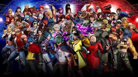 Все 39 бойцов The King of Fighters XV на одной картинке.