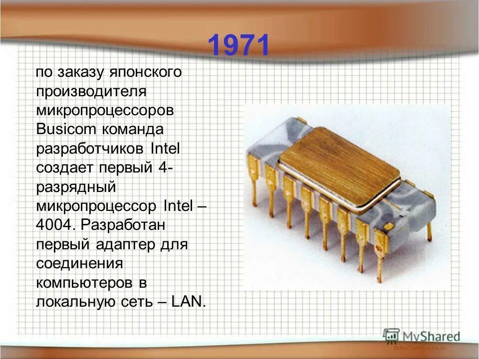 1971 создание первого микропроцессора. Пер¬вый микропроцессор intеl 4004. Процессор рассказ. Четырехбитный микропроцессор intel-4004 компьютер. Какая фирма разработала первый микропроцессор.
