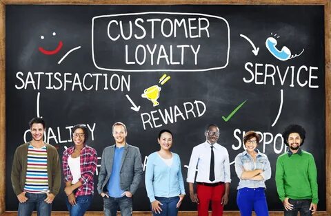 The number of customers in