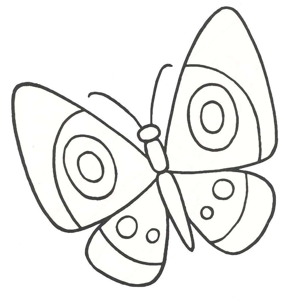 Простые рисунки для детей. Бабочка раскраска для детей. Бабочка раскраска для малышей. Детские раскраски бабочки. Бабочка карандашом для детей.