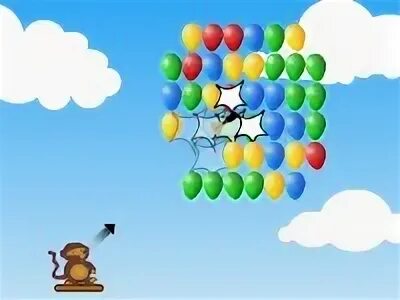 Игры шарики обезьяна