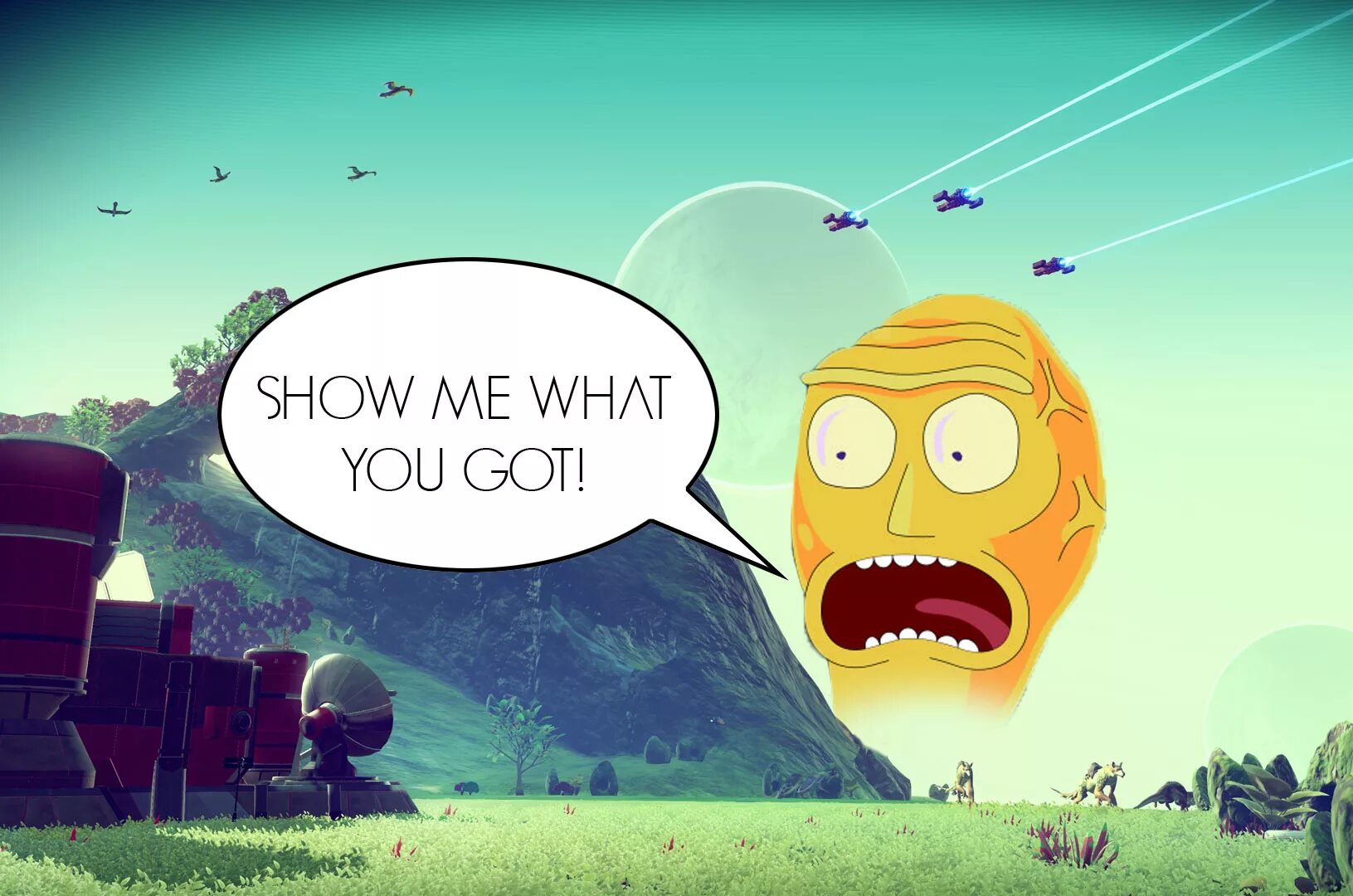 Show me what you got. Show me what you got Rick and Morty. Рик и Морти show what you. Show you what u got Рик и Морти.