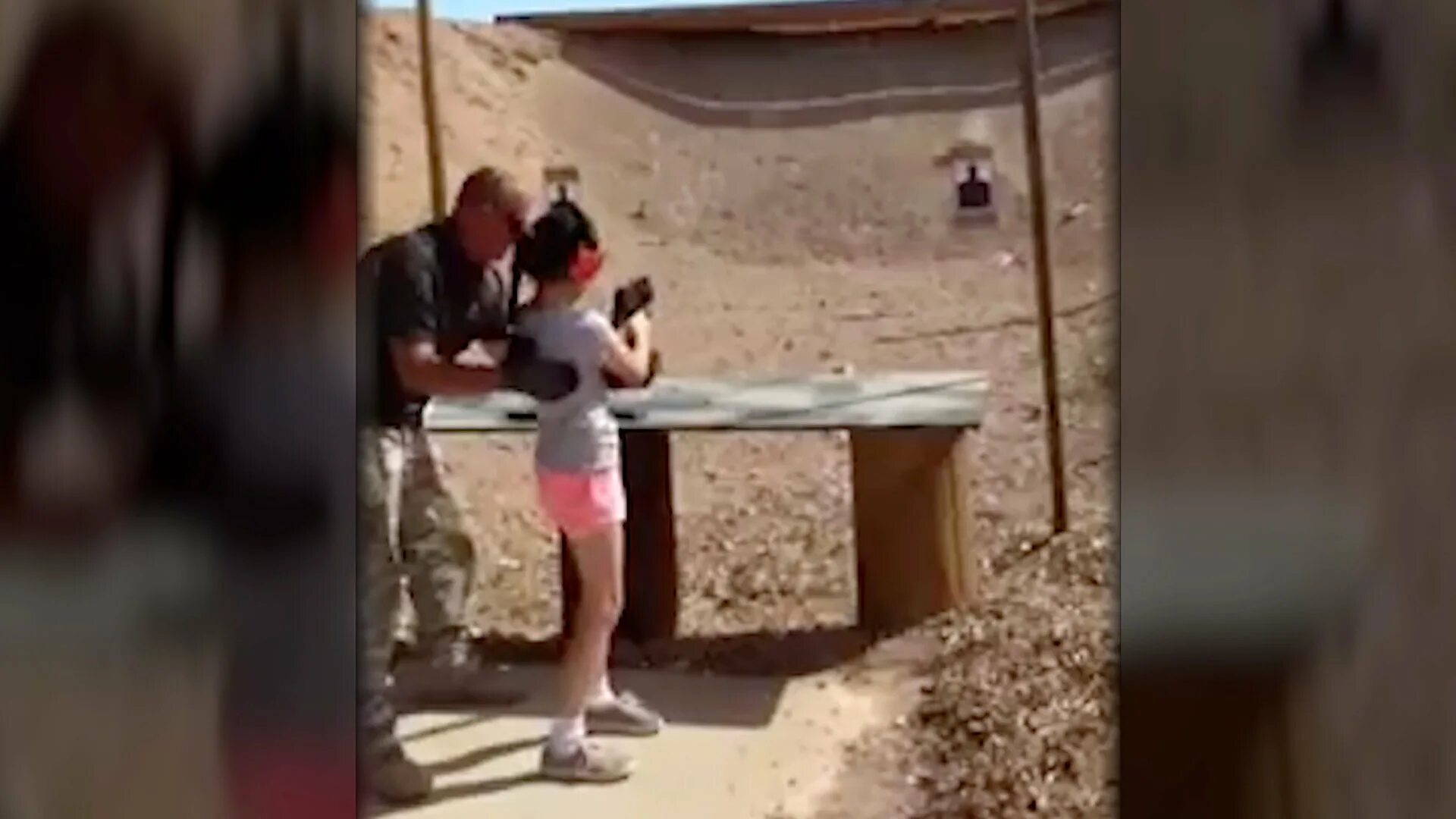 Fair shooting range at the Fair.