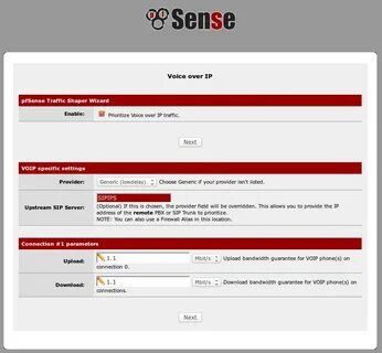 Pfsense install