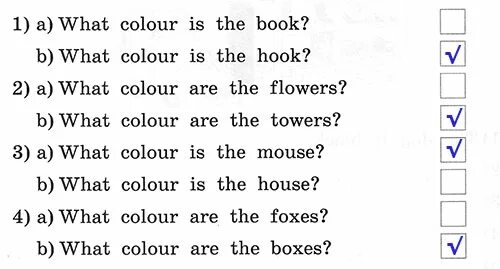 What Colour транскрипция на русском. Послушай вопросы и отметь те которые произносит диктор 17 степ 3. Послушай и отметь те словосочетания которые произносит диктор. Rainbow English 3 Unit 7. Английский язык страница 88 степ 3