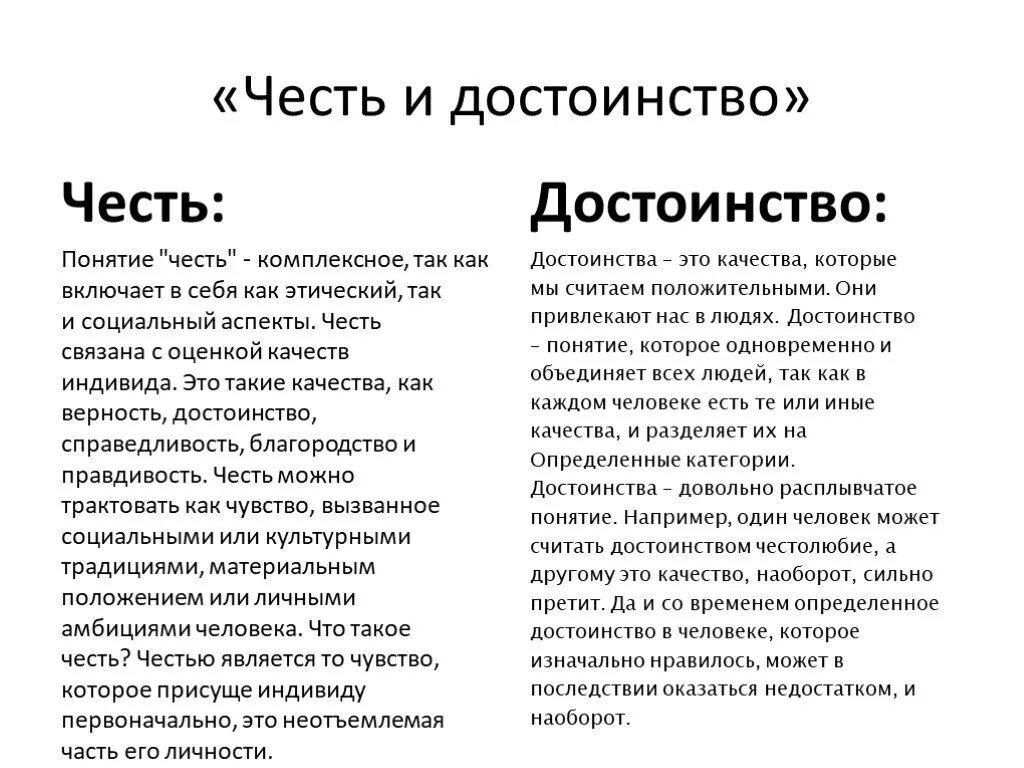 Почему важна честь. Честь и достоинство. Что такое честь и достоинство определение. Понятие чести. Достоинство человека это определение.