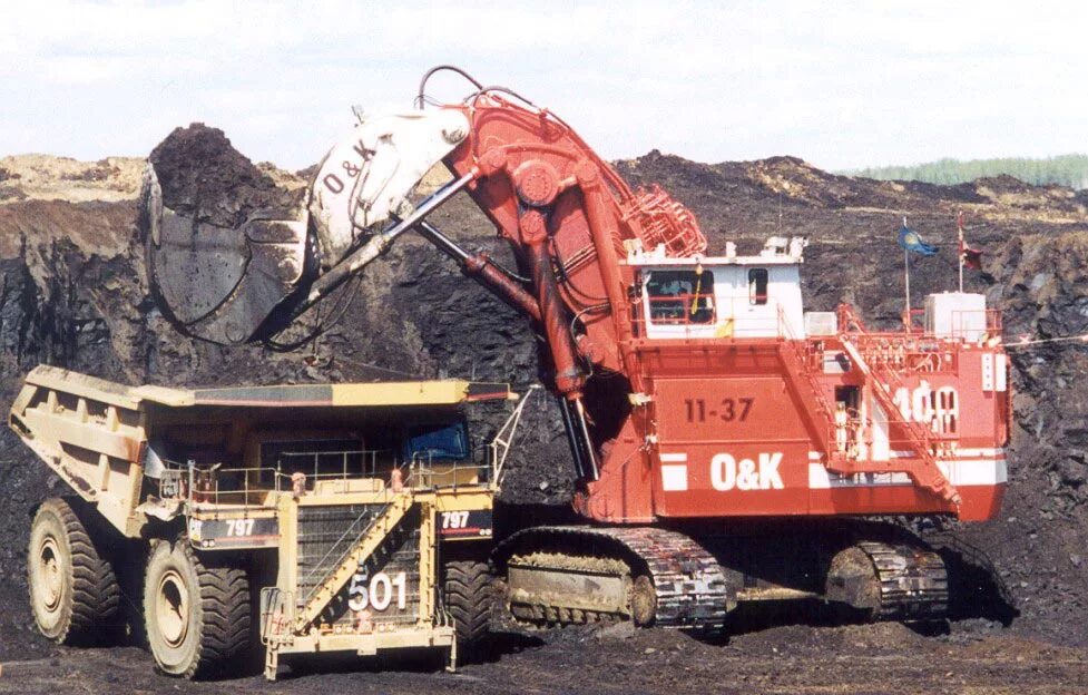 Огромный экскаватор. Экскаватор Terex rh400. Экскаватор Bucyrus rh400. Terex o&k rh 400. Гидравлический экскаватор rh 400.