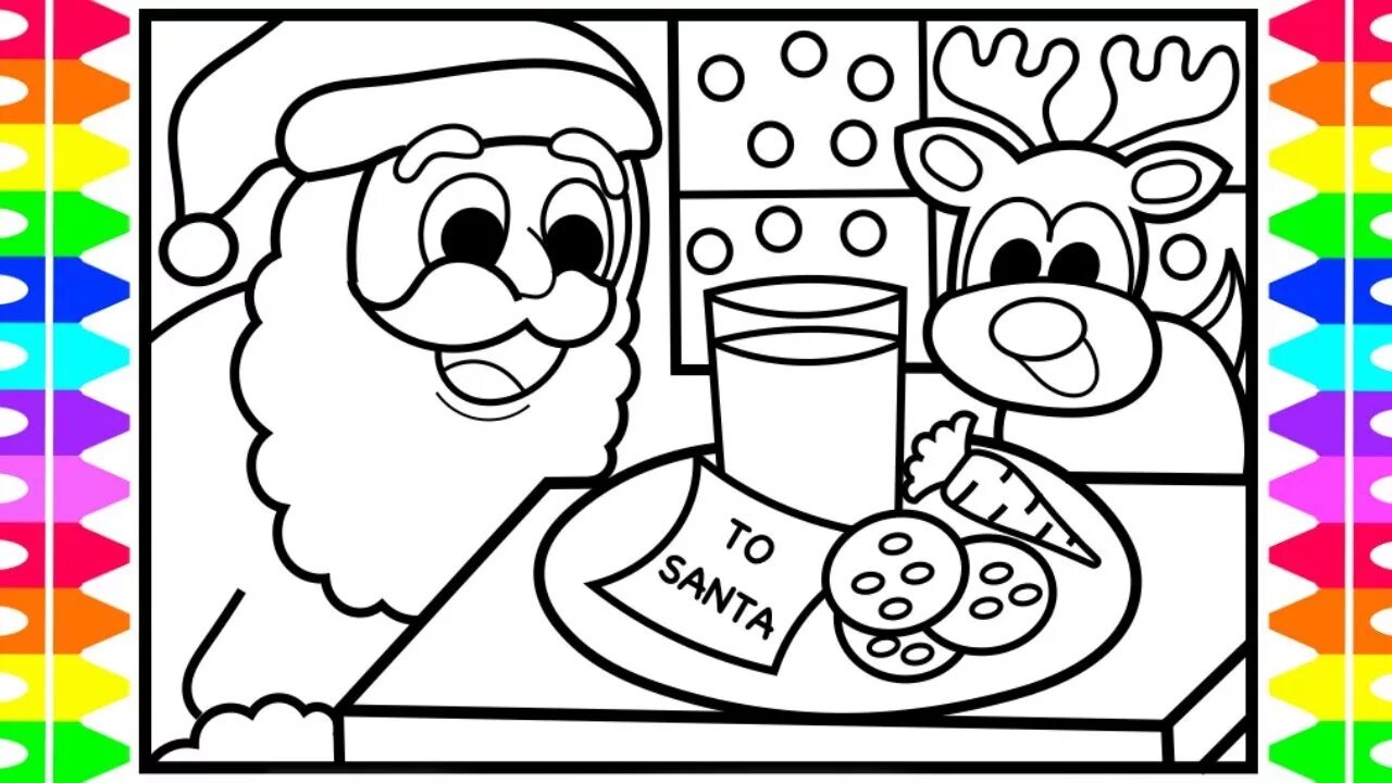 Milk раскраска для детей. Santa and cookies Coloring Pages. Раскраска по цветам meals and Milkshake. Pour Milk to Colour for Kids. Draw eat read