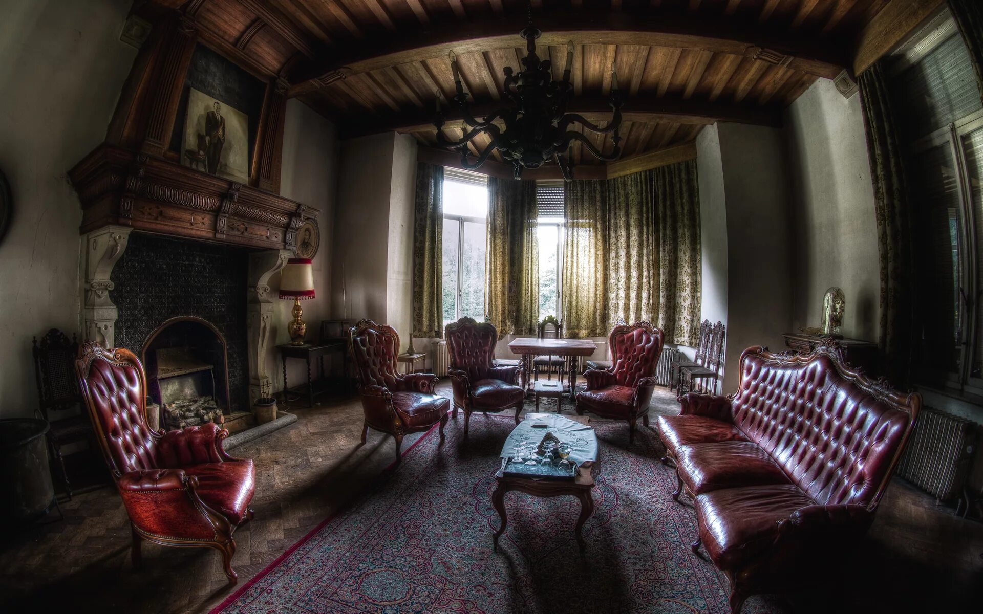 Old bedroom. Особняк Данте Манор комнаты. Малфой Мэнор интерьер. Мрачные тени поместье Коллинвуд. Комната в викторианском стиле Готика.