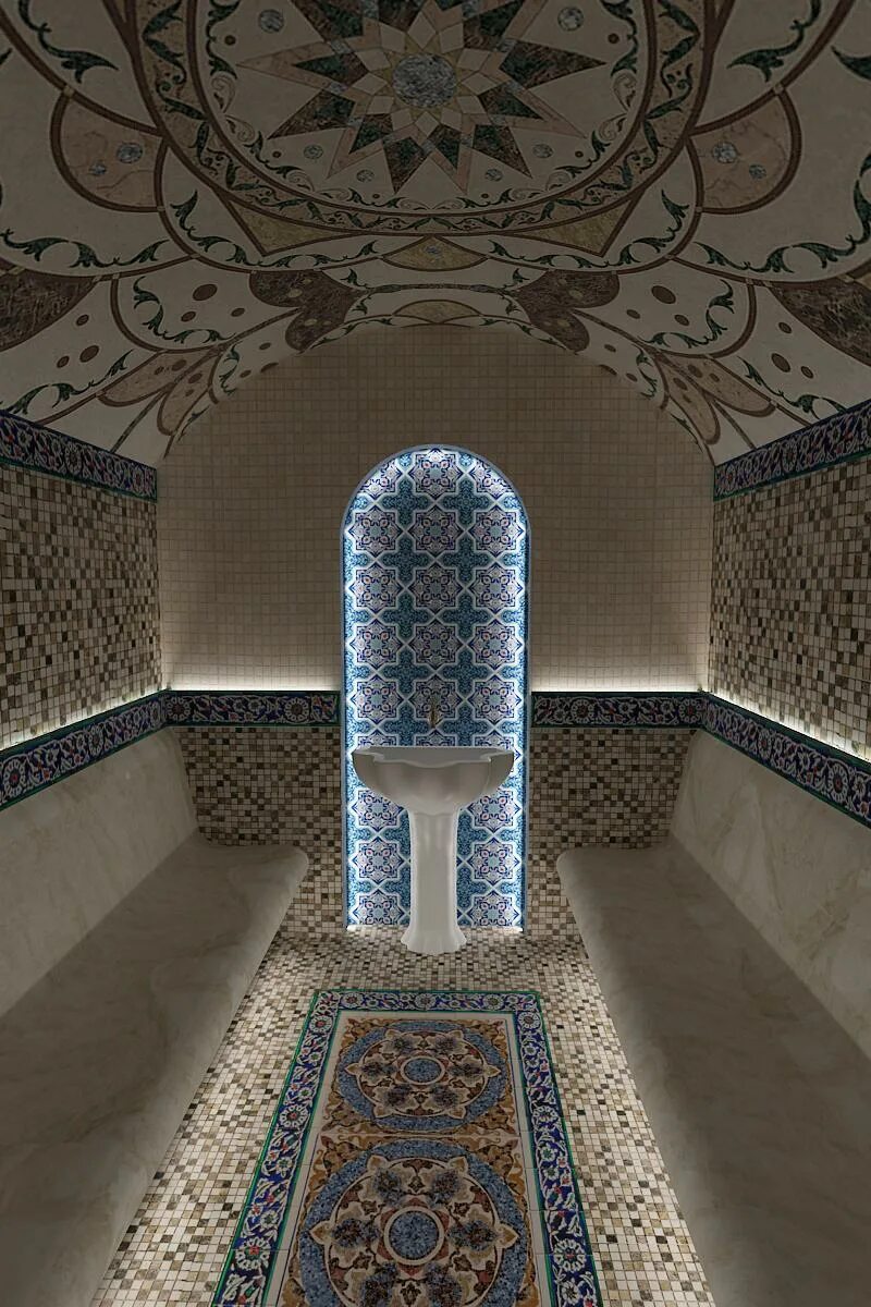 Хамам нуреддин аль шахир. 25:55 турецкая баня хамам. Мозаика для хамамов. Хамам кайрос. Турецкая сауна неомавританский стиль.