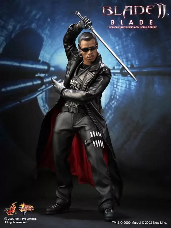 Blade 2 hot toys. Блейд хот тойс. Hot blade. Хот тойс фигурки блейд. Фигурка блэйд уэсли снайпс.