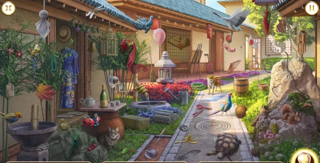 Scene objects. June`s journey сад с фонтаном. сцена hidden object. хидден обджект june&#039;s journey 800. hidden objects семейные узы.