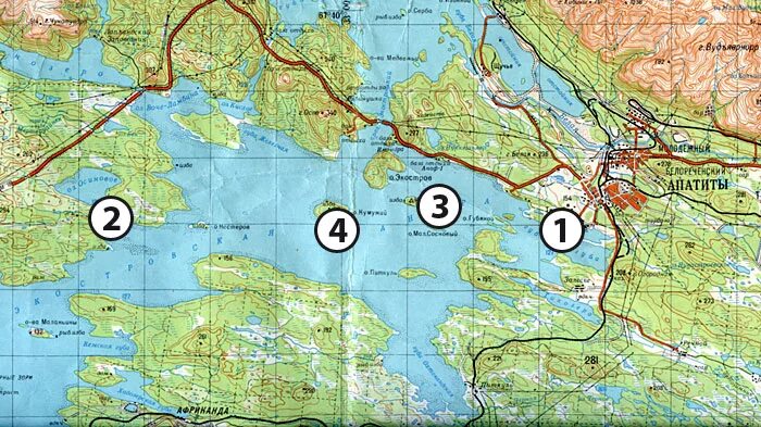 Где находится озеро имандра на контурной карте Озеро имандра на карте фото
