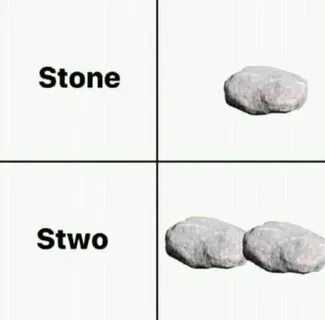 Stone meme