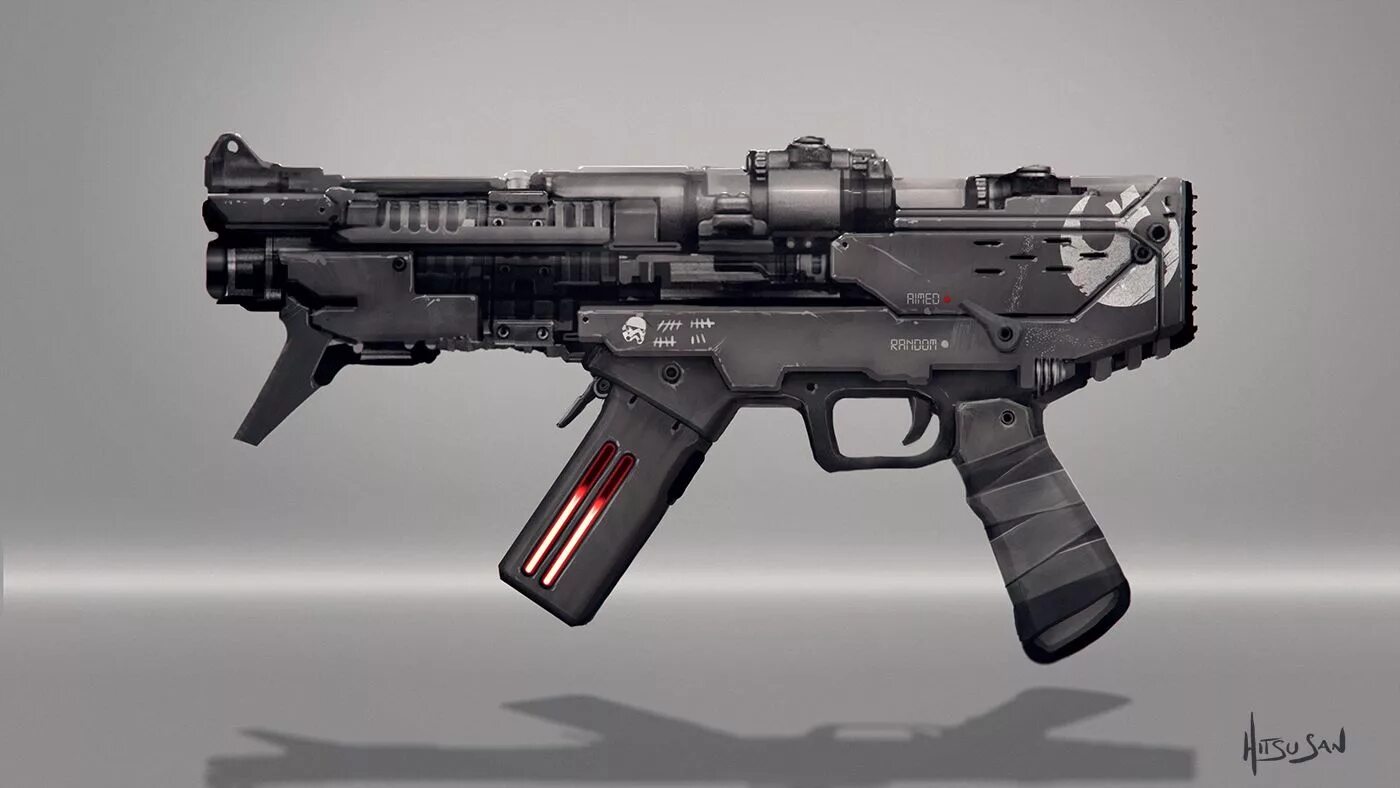 Weapon concept. Weapon concept