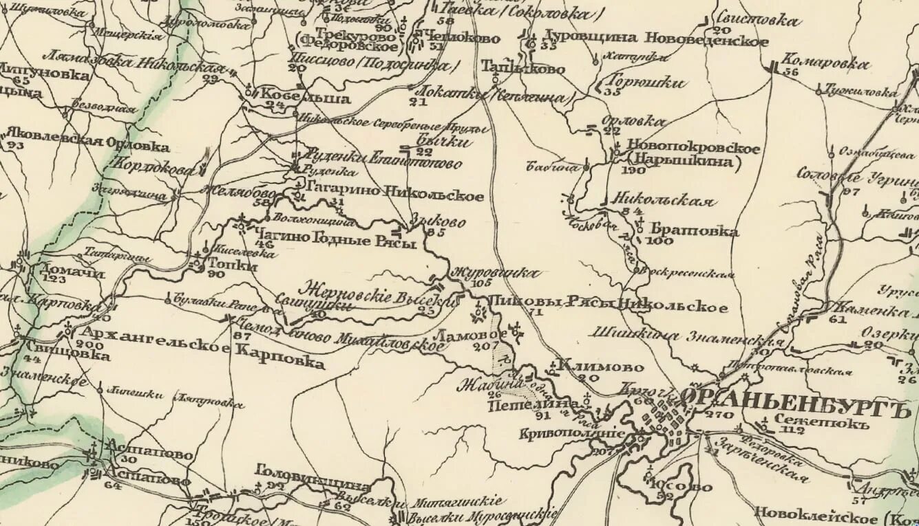 западный уезд. карта западной сибири 19 века. западный уезд. карта иркутской губернии 19 века. тургайская область российская империя.