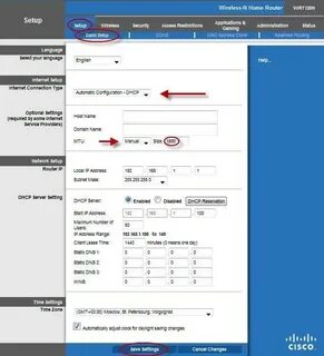 Базовая настройка маршрутизатора cisco