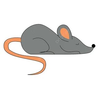 Мышка лежащая