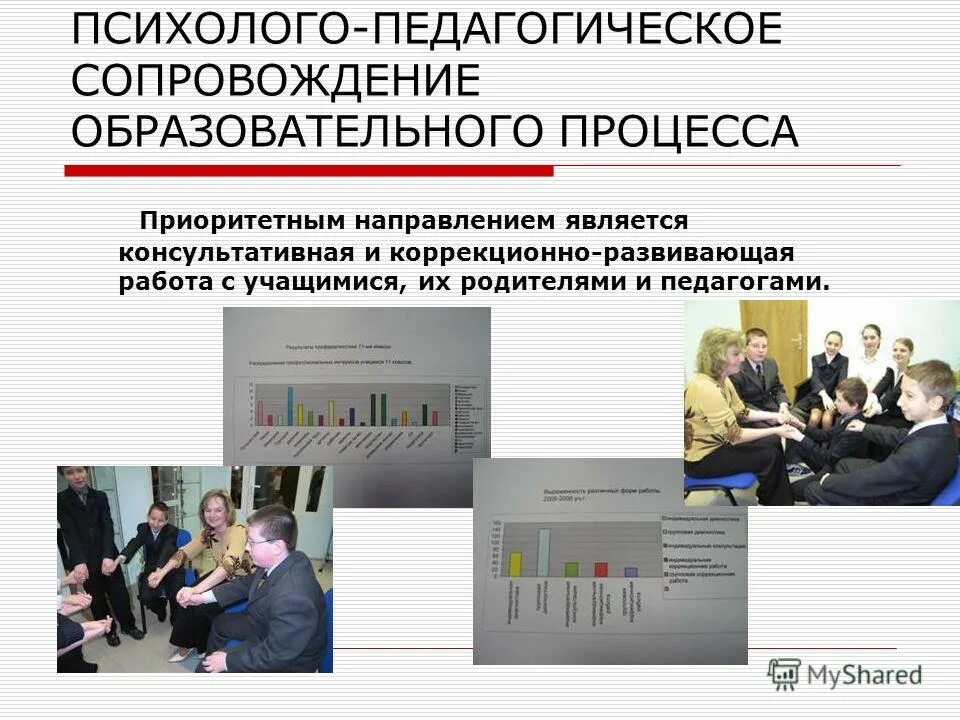 педагогическое сопровождение в учебном процессе