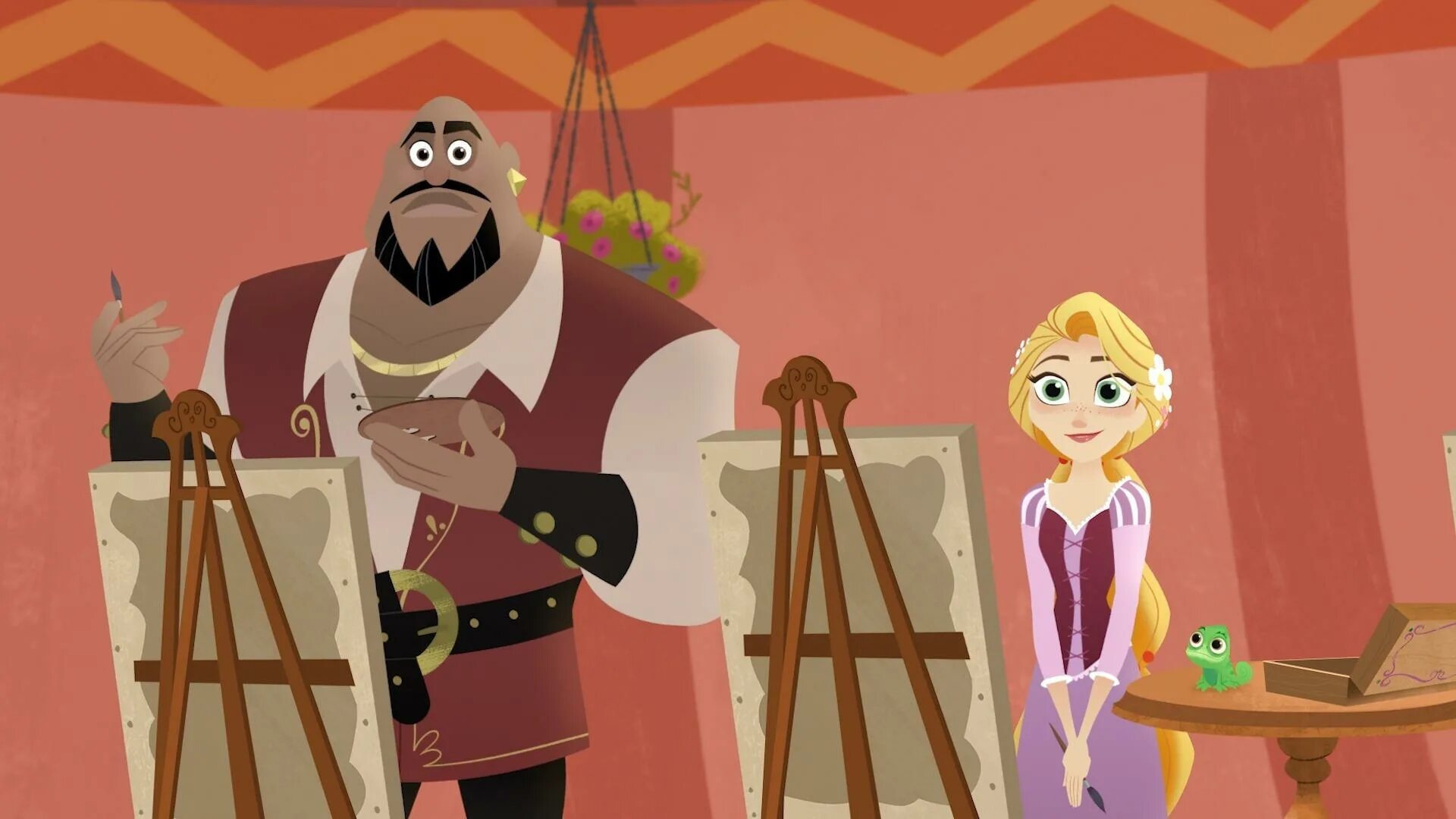 Tangled the series. Рапунцель новая история Фредерик.