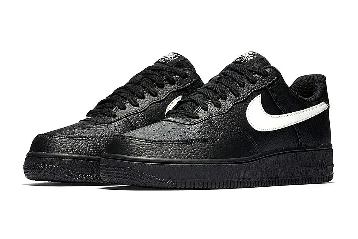 Nike Air Force 1 Low черные. Nike Air Force 1 Black. Nike Air Force 1 Low 07 Black. Nike Air Force 1 Low White Black.