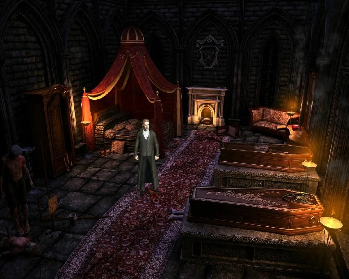 Компьютерная игра вампир. Игра Dracula Origin. Игра Дракула 1. Dracula игра 2008. Охотник на Дракулу (2008).