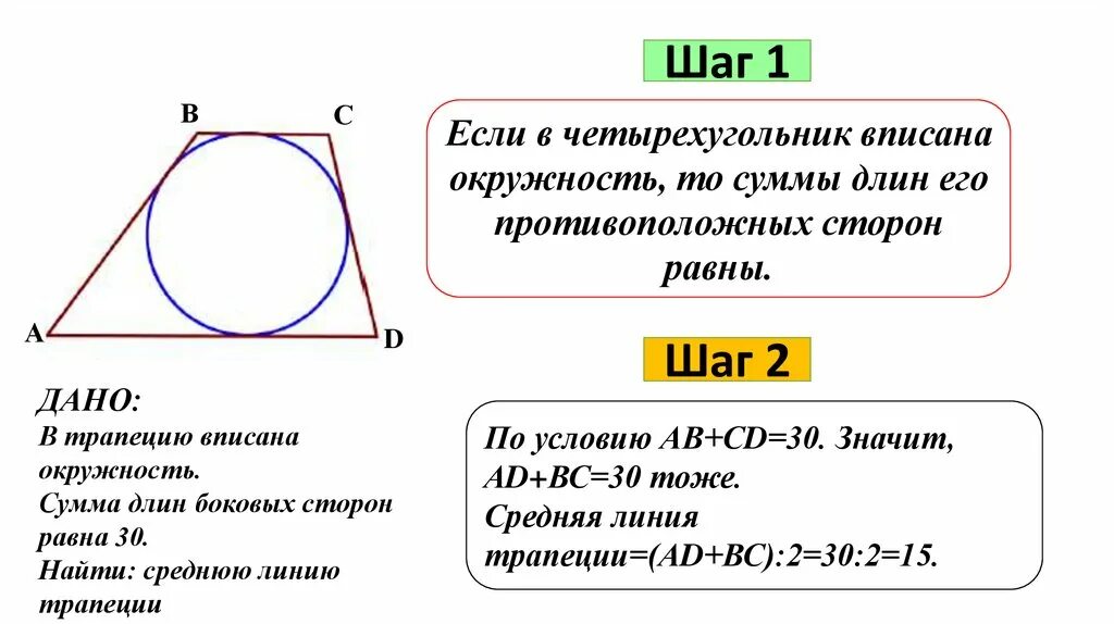 Стороны любой трапеции равны верно или нет. Сумма противоположных сторон в четырехугольнике. Если четырехугольник вписан в окружность то. Суммы противоположных сторон равны. Если окружность вписана в четырехугольник то сумма.