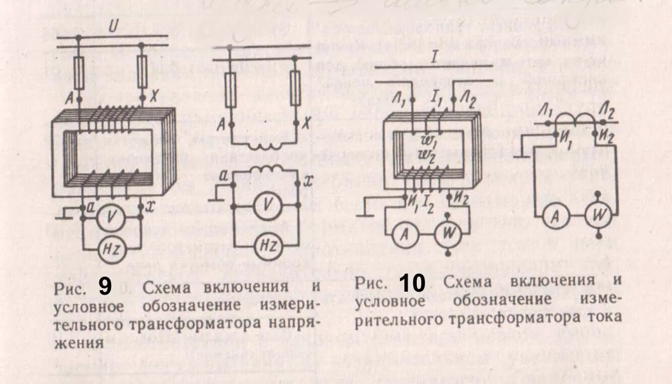 Включение трансформатора в сеть