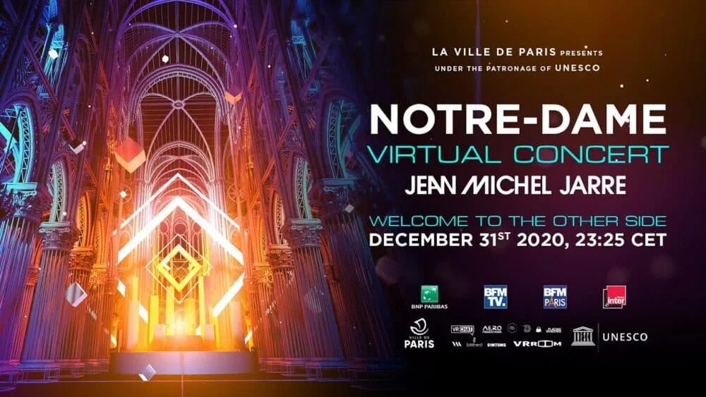 Jean michel jarre versailles 400 live. Jean-michel jarre 2021 welcome to the other side (notre-dame virtual concert). concert from virtual notre-dame.