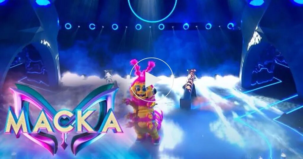 Шоу маска гусеница. Кто в гусенице шоу маска.