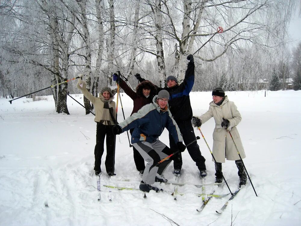 зимние развлечения на базе отдыха